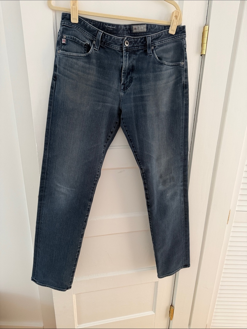 AG The Graduate Tailored Leg Dark Blue Wash Jean